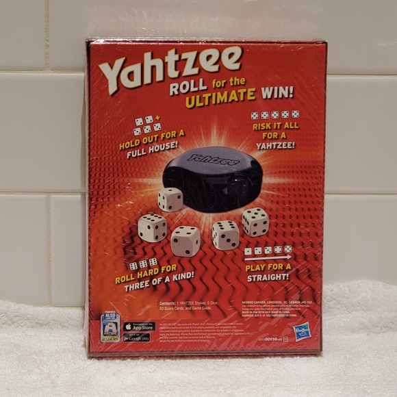 HASBRO GAMING Yahtzee Game - Picture 2 of 2
